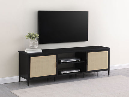 Kenneth - 2 Door TV Stand Doors - Black