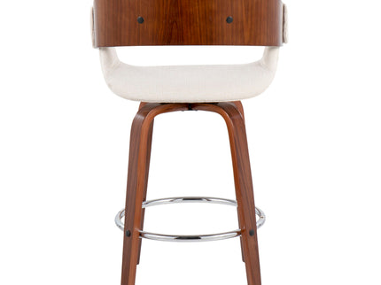 Elisa - Mid Century Modern Counter Stool (Set of 2)