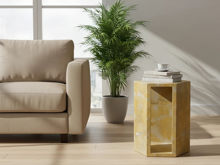Modern Minimalist Hexagon Side Table