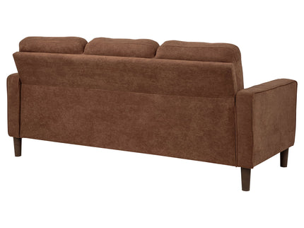 Heather - Track Arm Tufted Sofa - Rust