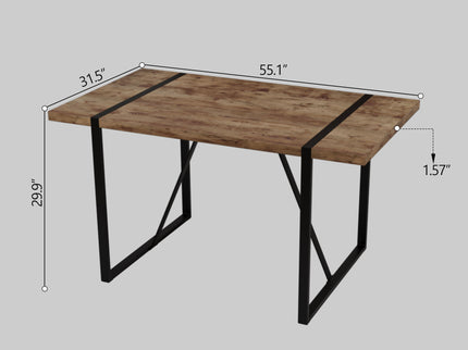 Dining Table, Rectangular - Wood