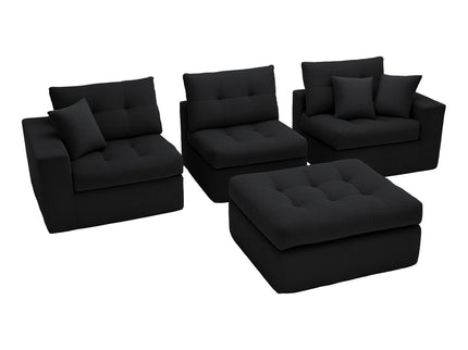 Corner Chaise L-Shaped Sectional Sofa Bed