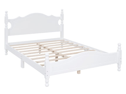 Platform Bed Frame With Slat Support