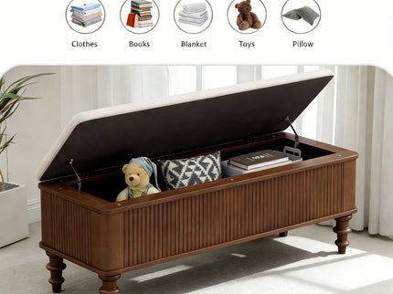 Multi Functional Storage Ottoman Bench