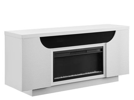 Alessia - Electric Fireplace With Multi Color LED And Flame Settings
