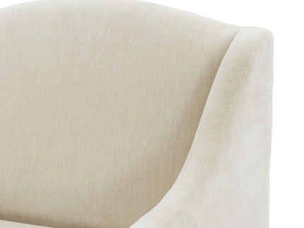 Luisa - Skirted Swivel Accent Chair