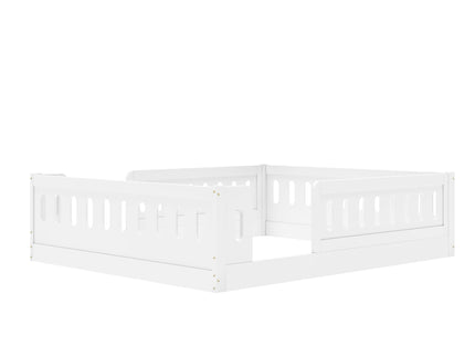 Platform Bed With Guardrail