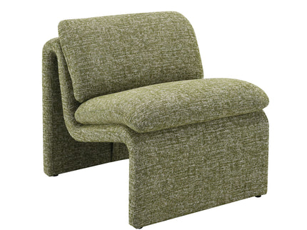 Jaeda - Innovative Elegance Accent Chair In Curved Shape