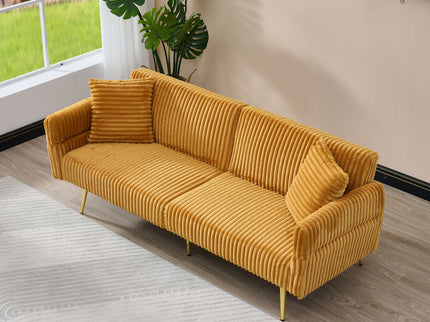 Luxury Foldable Double Sofa Bed With Folding Armrests