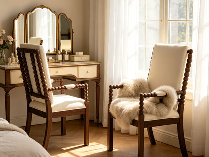 Dining Chairs With Ergonomic Design (Set of 2)