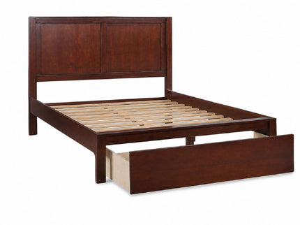 Bed With 2 Panel Headboard