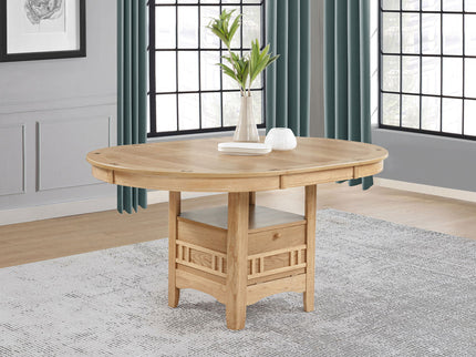 Davis - Extension Leaf Dining Table - Light Oak