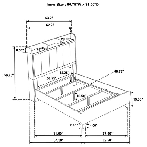 Packard - Bookcase Bed