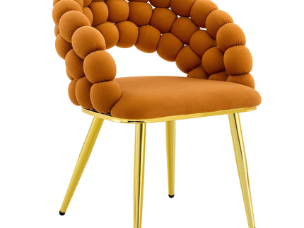 Puffy Bubble, Ball Chain Chairs For Dining Room (Set of 2)