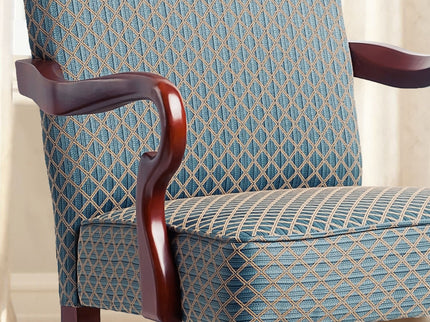 Delaney - Elegant Gooseneck Arm Chair With High Back