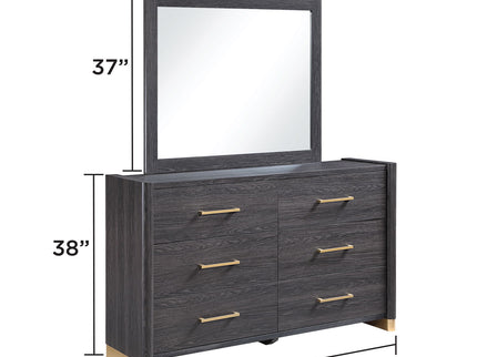 Clifton - 6 Drawer Dresser (Mirror Not Included) - Espresso
