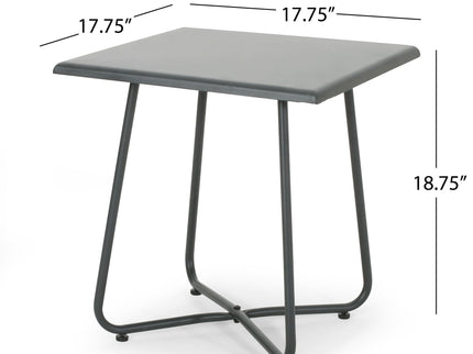 Alder - Side Table - Gray