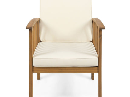Casa - Acacia Club Chair Coastal Classic Outdoor Seating, Waterproof Fabric