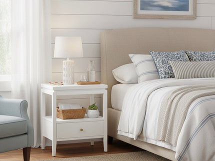 Olana -1 Drawer Nightstand With Floating Top Design