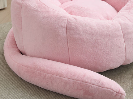 Cat Shaped Bean Bag Sofa With Long Tail