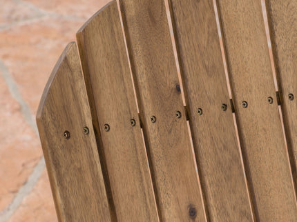 Outdoor Adirondack Rocking Loveseat With Hand Crafted Details