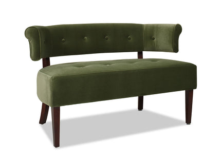 Jared - Versatile Roll Arm Tufted Bench Settee
