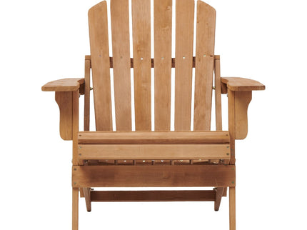 Oversize Outdoor Folding Adirondack Chair, Patio Chair For Garden