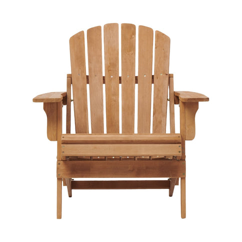 Oversize Outdoor Folding Adirondack Chair, Patio Chair For Garden