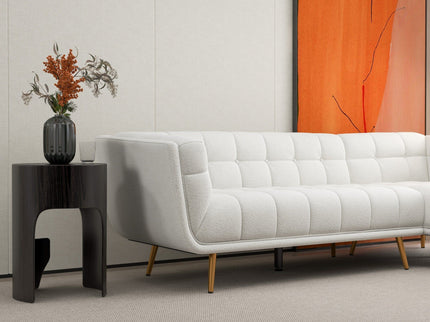 Addison - L Shape Sectional Sofa Tufted