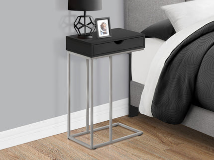 Accent Table, C - Shaped Contemporary & Modern Design