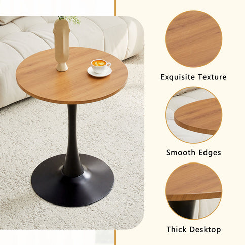 Round Dining Table With Thickened Top For Kitchen