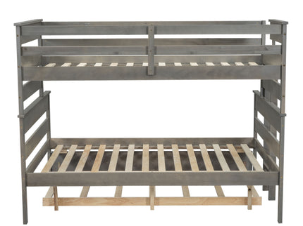 Detachable Design Bunk Bed With Ladder
