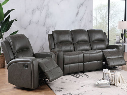 Modern Living Room Set With Square Armrest, Cushion Backrest