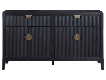 Mason - 2 Drawer Sideboard Storage Furniture - Black