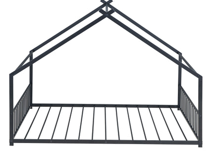 Metal House Bed