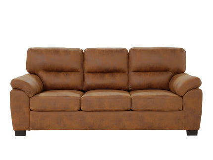 3 Seater Sofa With Padded Armrests And Triangular Leg