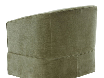 Elm - Skirted Swivel Chair