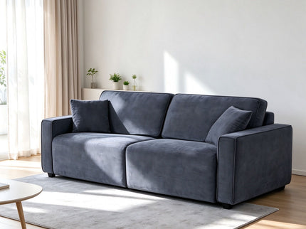 2 Seater Pull Out Sofa Bed, Modern Convertible Sleeper