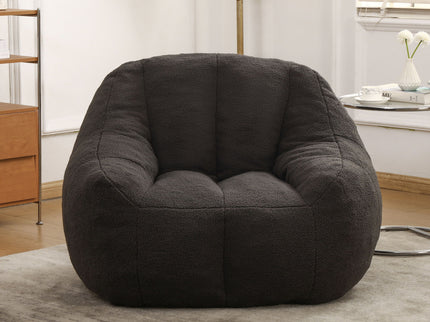 Comfy Bean Bag Chair With Memory Foam Filler, Tufted Soft