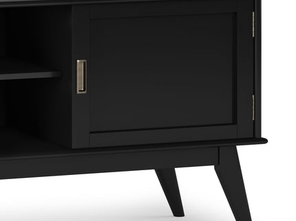 Draper - Handcrafted Mid Century Low TV Media Stand