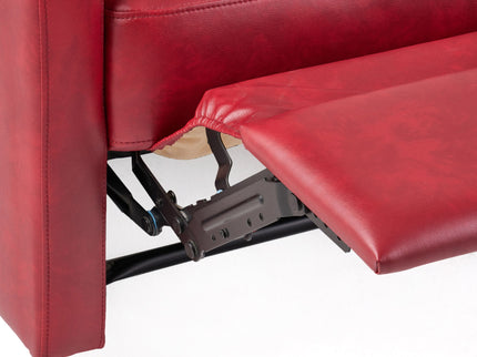 Contemporary Recliner Chair With Push Back Function