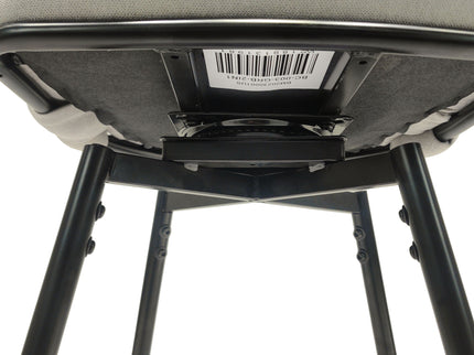 Bar Stool 360 Swivel With Back Footrest