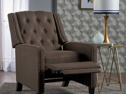 Classic Fabric Push Back Chair