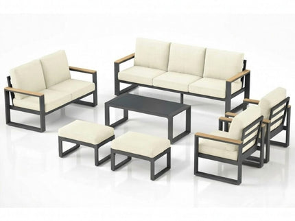 Modern Outdoor Sofa Set With Coffee Table