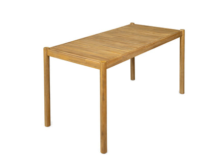 Classic Patio Dining Table, Acacia Wood - Light Teak