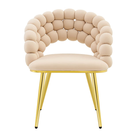Puffy Bubble, Ball Chain Chairs For Dining Room (Set of 2)