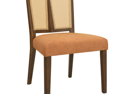 Mid Century Rattan Dining Chair Without Arms Set