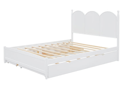 Platform Bed With With 2 Big Drawers And Trundle