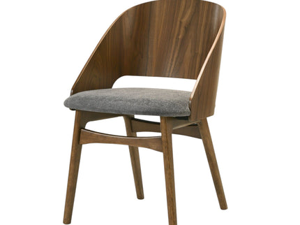 Delmon - Side Chair (Set of 2) - Dark Walnut