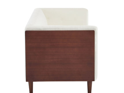 Contemporary 3 Seater Sofa With Tufted Design